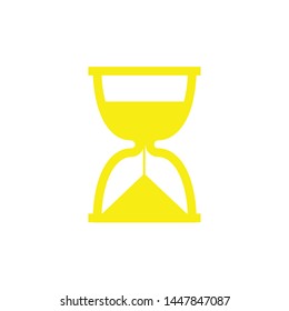 Hourglass Icon Logo Element Illustration Hourglass Stock Vector 