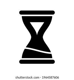 hourglass icon or logo isolated sign symbol vector illustration - high quality black style vector icons

