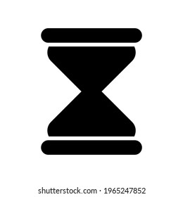 hourglass icon or logo isolated sign symbol vector illustration - high quality black style vector icons

