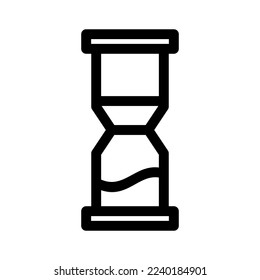 hourglass icon or logo isolated sign symbol vector illustration - high quality black style vector icons
