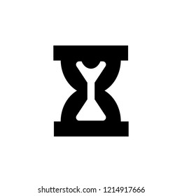 hourglass icon. One of simple collection icons for websites, web design, mobile app