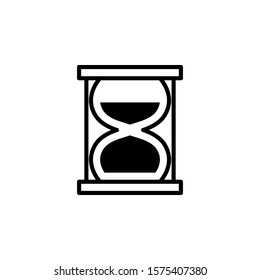 Hourglass Icon Outline Style Template Trendy Stock Vector (royalty Free 