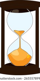 Reloj de arena Icon reloj de arena Vector de cristal de arena