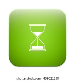 Hourglass icon. Sand timer symbol.