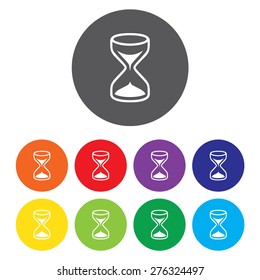 Hourglass Icon Set