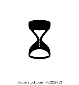 Hourglass icon , sign design.