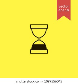 hourglass. hourglass icon. sign design. Vector EPS 10.