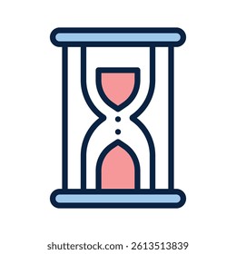 Hourglass icon symbolizing time running out or countdowns
