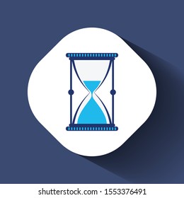 Hourglass icon template color editable. Hourglass symbol vector sign