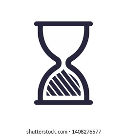 Hourglass Icon template, Vector Illustration