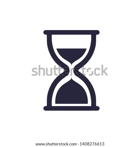 Hourglass Icon template, Vector Illustration