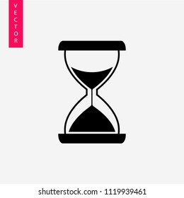 Hourglass icon , vector