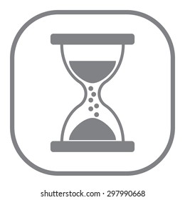 Hourglass icon vector