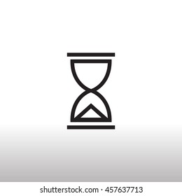  Hourglass icon Vector.