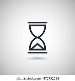  Hourglass icon Vector.