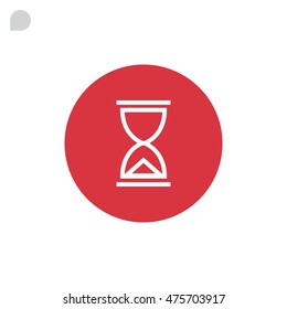  Hourglass icon Vector.
