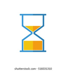 Hourglass icon vector