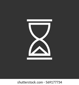  Hourglass icon Vector.