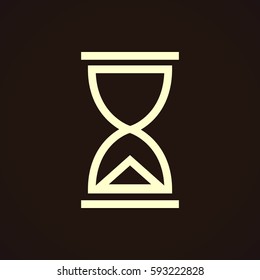  Hourglass icon Vector.