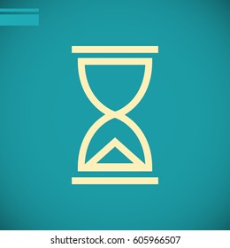  Hourglass icon Vector.