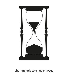 Hourglass icon vector