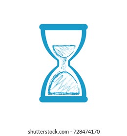 hourglass icon vector