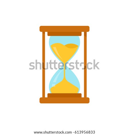 Hourglass icon. Vector