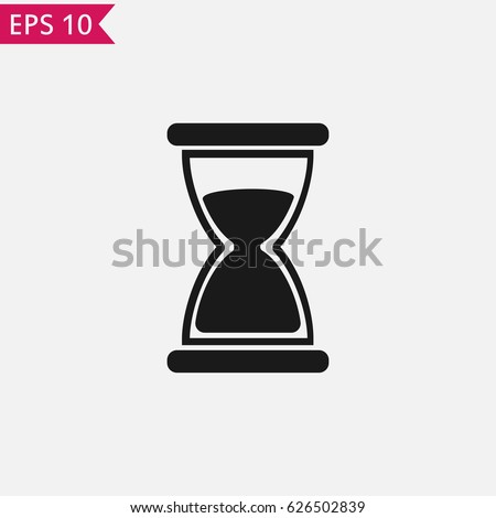 Hourglass icon Vector.