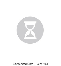 hourglass icon vector art pictogram