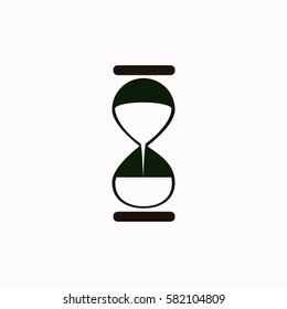 Hourglass  icon Vector design.