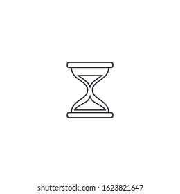 hourglass icon vector design element logo template