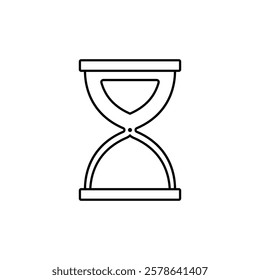 Hourglass Icon Vector Design Template