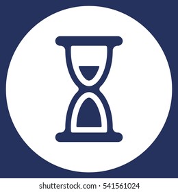 Hourglass Icon Vector flat design style