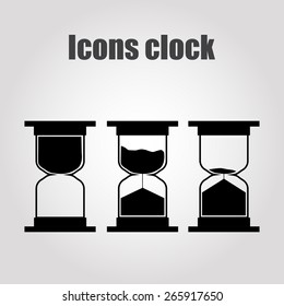 Hourglass icon vector illustration