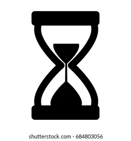 Hourglass icon. Vector illustration 