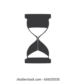 Hourglass icon, vector illustration design. 