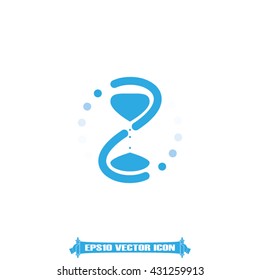 Hourglass icon vector illustration eps10.
