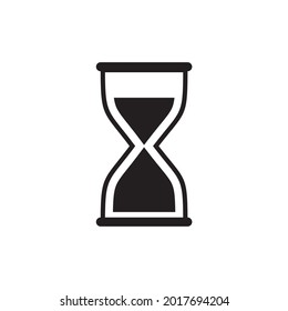 Hourglass icon vector illustration sign