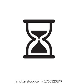 Hourglass Icon Vector Illustration Template
