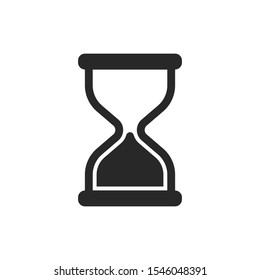 Hourglass icon vector isolated symbol illustration EPS 10