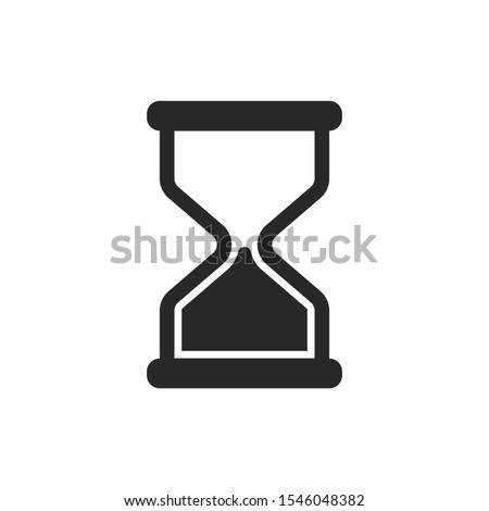 Hourglass icon vector isolated symbol illustration EPS 10