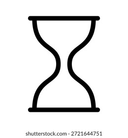 Ilustración de diseño de símbolo de Vector de icono de reloj de arena