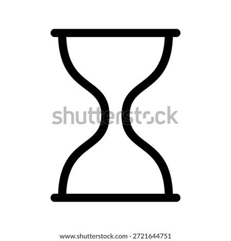 Hourglass Icon Vector Symbol Design Illustration