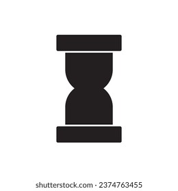 hourglass icon vector template illustration logo design