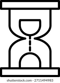 Icono de reloj de arena para su proyecto