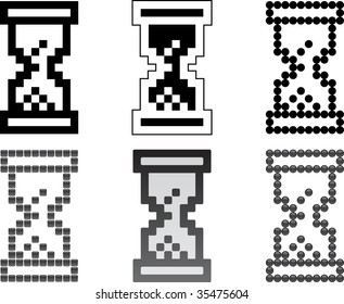 Hourglass icons