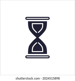 Hourglass icons symbol vector elements for infographic web