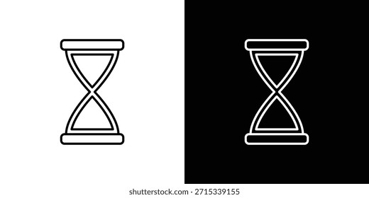 Sanduhr-Icons, Vektorvorlage, EPS 10 für Design
