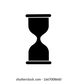 Hourglass icon,vector illustration. Flat design style. vector hourglass icon illustration isolated on White background, hourglass icon Eps10. hourglass icons graphic design vector symbols.
