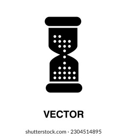 Hourglass icon,vector illustration. vector hourglass icon illustration isolated on White background.eps
